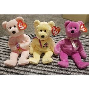 Ty Beanie Babies Mothers Day bear collection NWT